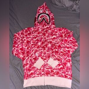 BAPE Pink Camo Hoodie - (READ DESC)
